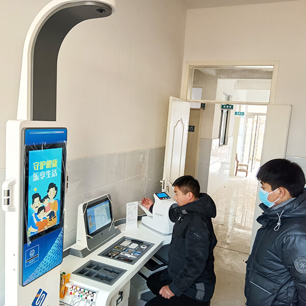 健康體檢一體機應用現場